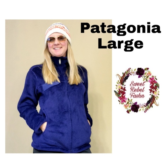 Patagonia Jackets & Blazers - Purple Patagonia Jacket large polyester soft